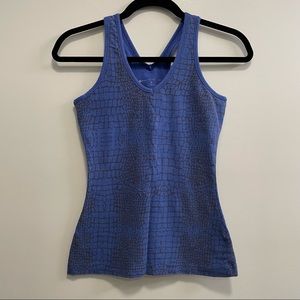 Bally Total Fitness Indigo Blue Women’s Workout Tank Top Size S